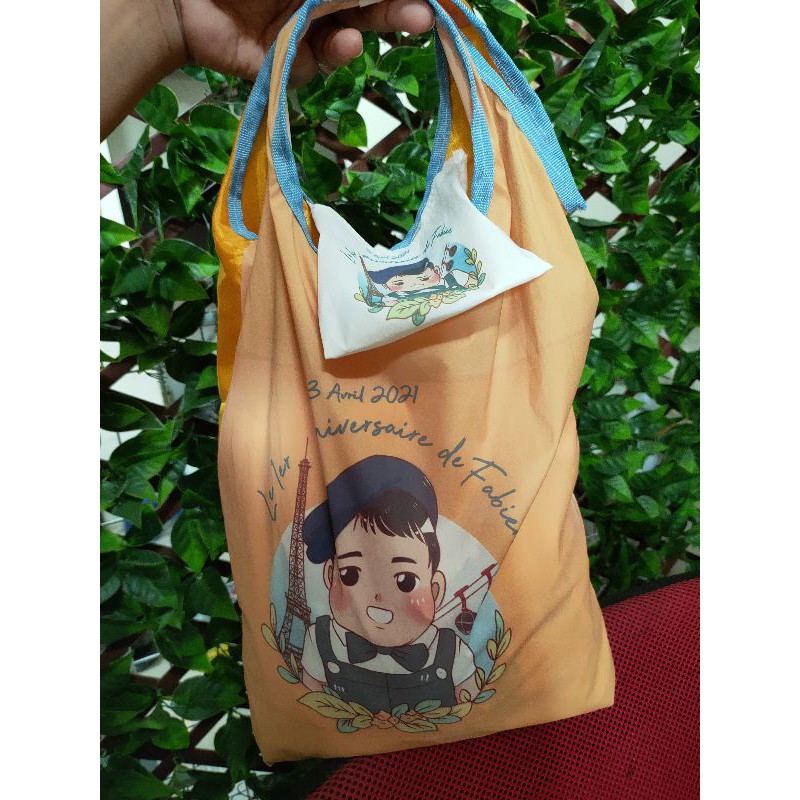 tas lipat parasut tas shoping bag parasut