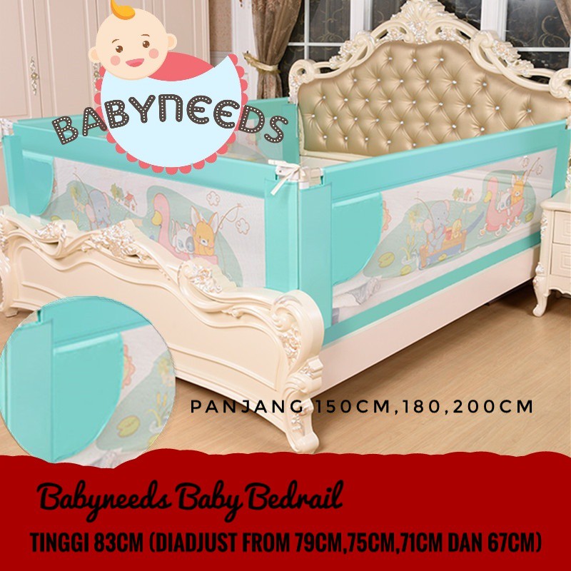 83 88 cm Baby Bedrail Bed rail Kasur bayi pengaman kasur bayi