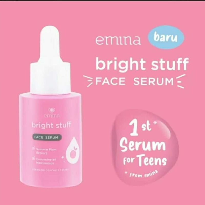 Emina Bright Stuff Face Serum | Serum Emina