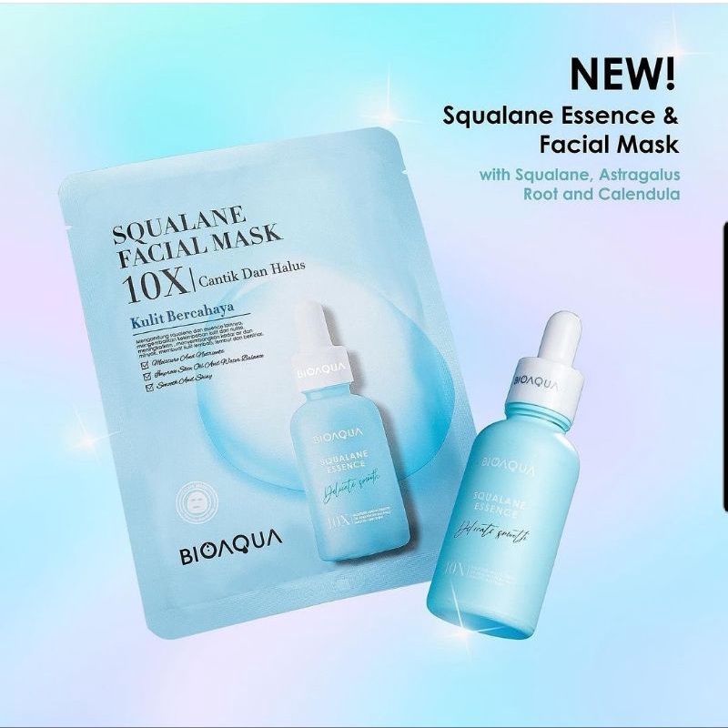 [BPOM] BIOAQUA 10X Essence Mask Brightening Moisturizing Sheet Mask 28ml