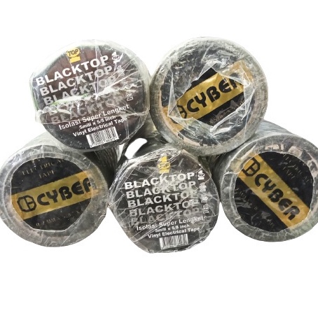 

ISOLASI Hitam Kecil merk Blacktop/Cyber