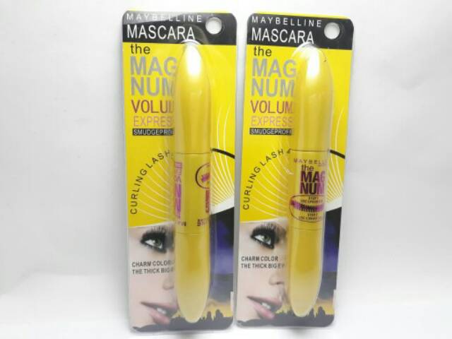 MAYBELLINE THE MAGNUM MASCARA &amp; EYELINER 2in1 WATERPROOF