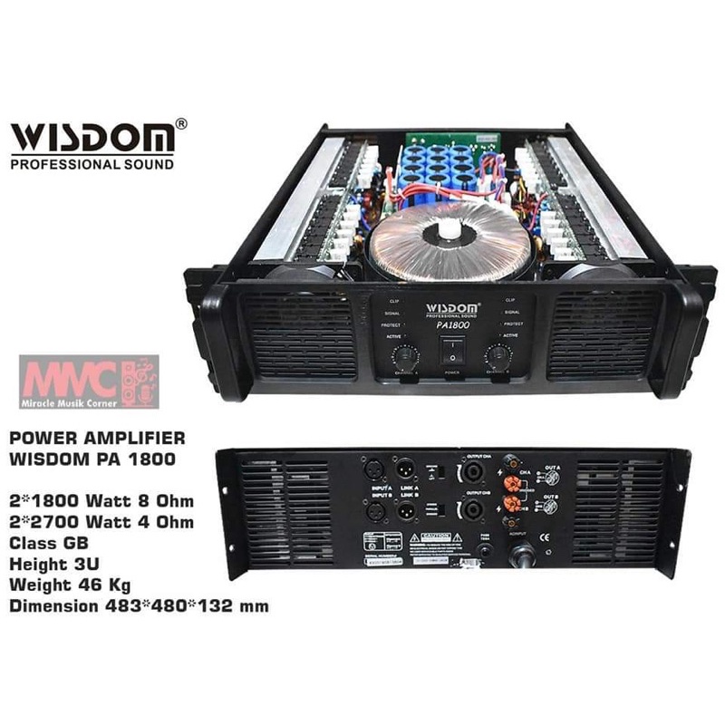 WISDOM PA1800 GB CLASS