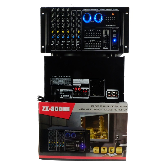 AMPLIFIER BETAVO ZX 8000B PROFESSIONAL AMPLIFIER BETAVO ZX 8000 B USB BLUETOOTH