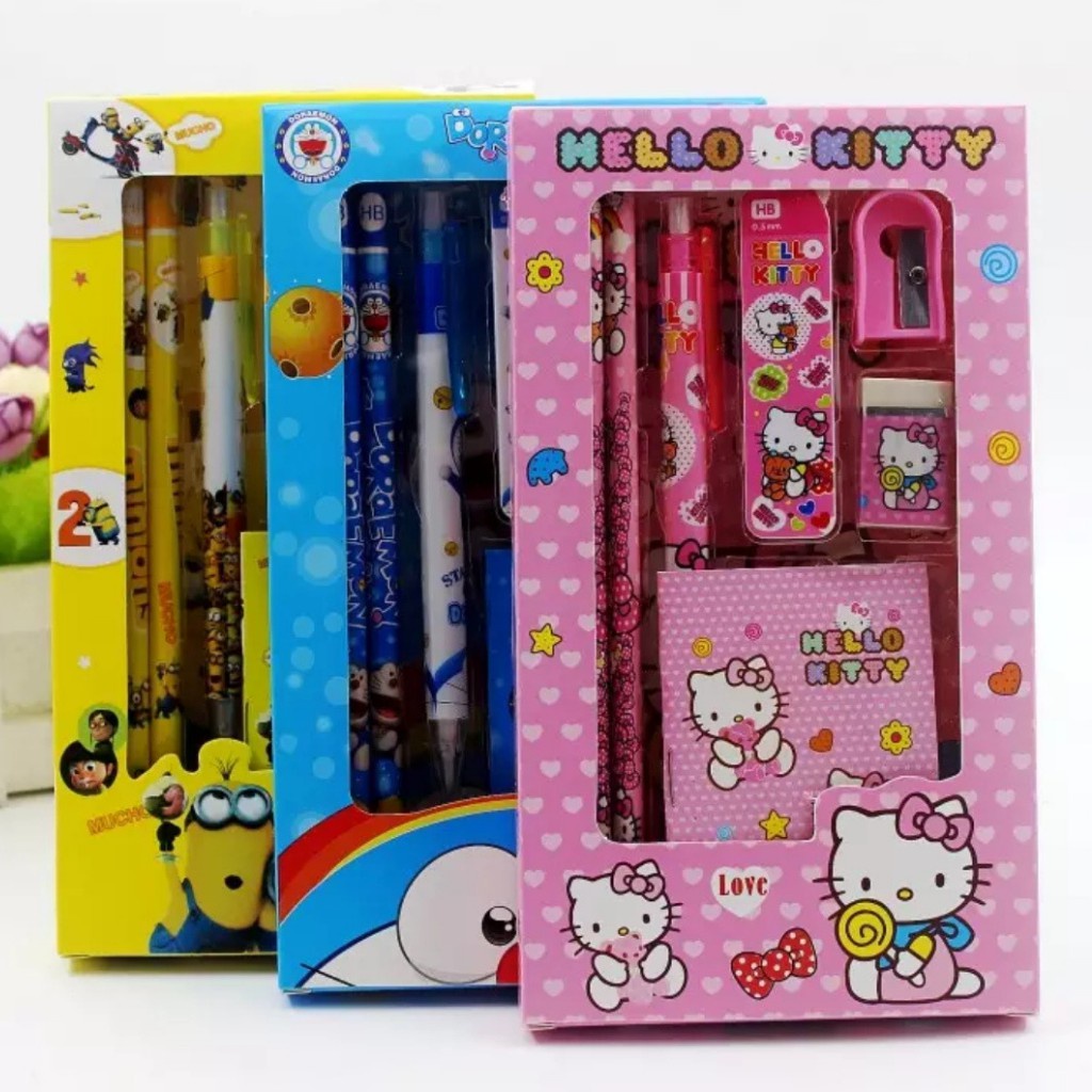 

PENSIL CASE 1 SET KOMPLIT