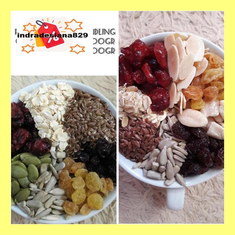 

Sf504Nind Bundling Melogranic Healthy Granola Mixed A ( 500Gr )+ B ( 500Gr ) Ind504Sm