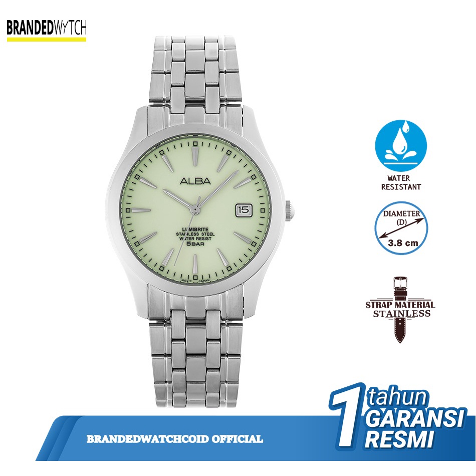 Jam Tangan Alba Wanita AXHK99X1 Original Alba AXHK99 Diameter 3,8 cm