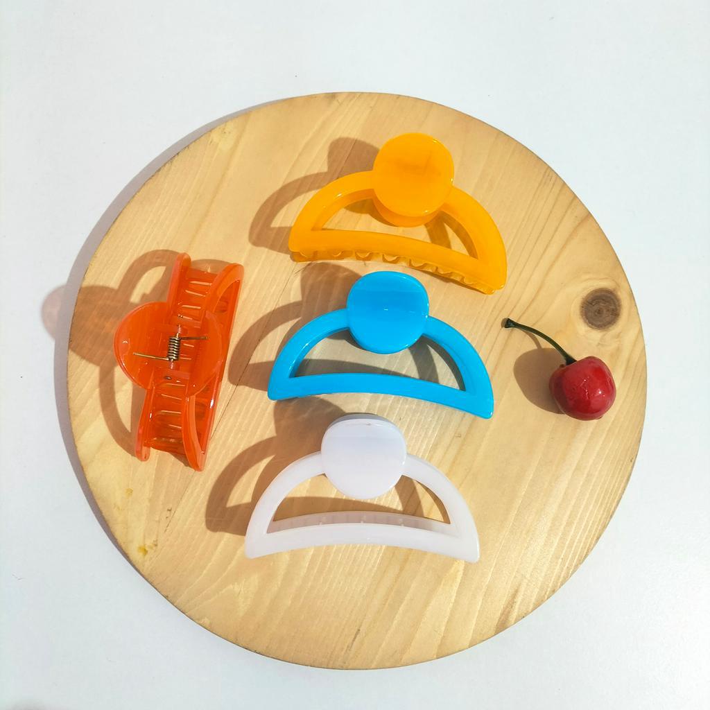 Paket Jedai besar isi 4 jepit rambut polos 9cm jedai Original free box dan bubble aksesoris rambut jepit badai jedai hercules jedai kilap jumbo pita aksesoris rambut korea