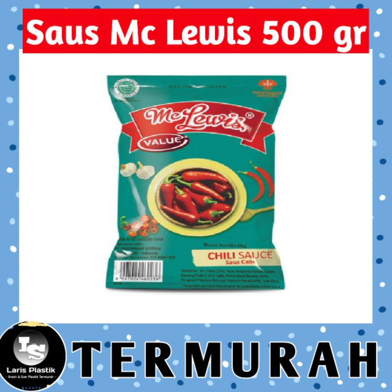 

LS SAUS MC LEWIS SAUS TOMAT SAUS CHILI KEMASAN 500 GRAM TERMURAH