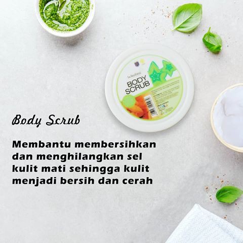 Belimbing Island Body Scrub Herbal Lulur Alami Skincare Halal Bodyscrub 100gr