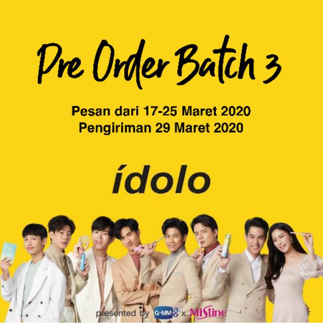 [PRE-ORDER] Idolo Cosmetic (GMM TV X Mistine)
