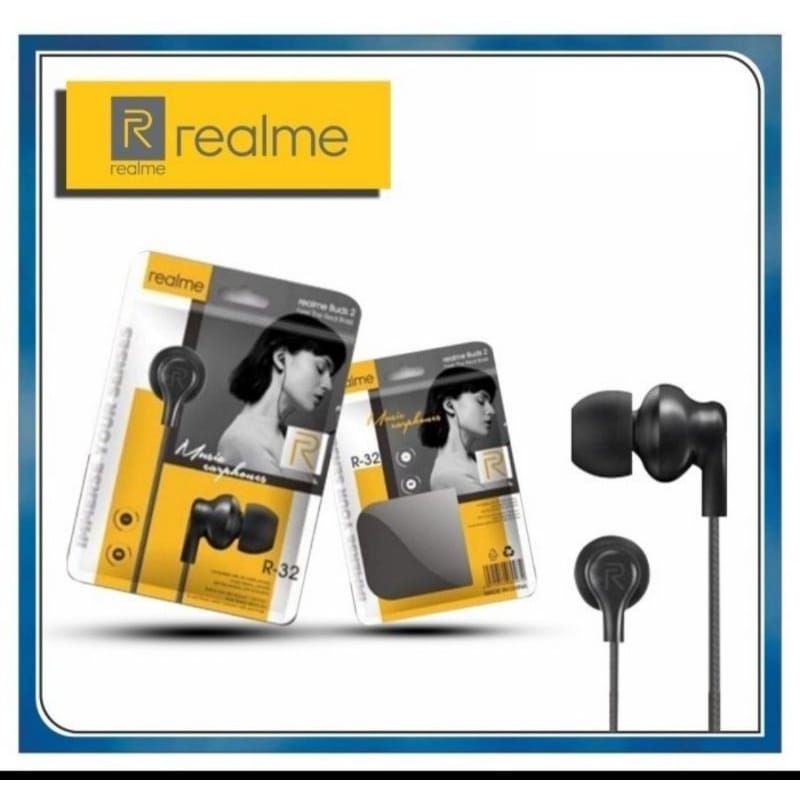 Realme Handsfree R-32 Magic Earphone.