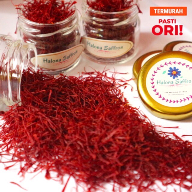 

Halona Saffron kualitas SUPER NEGIN