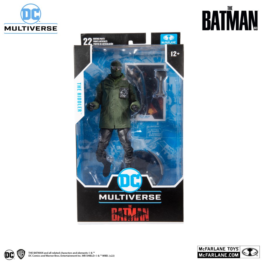 mcfarlane THE BATMAN movie 2022 the riddler figure