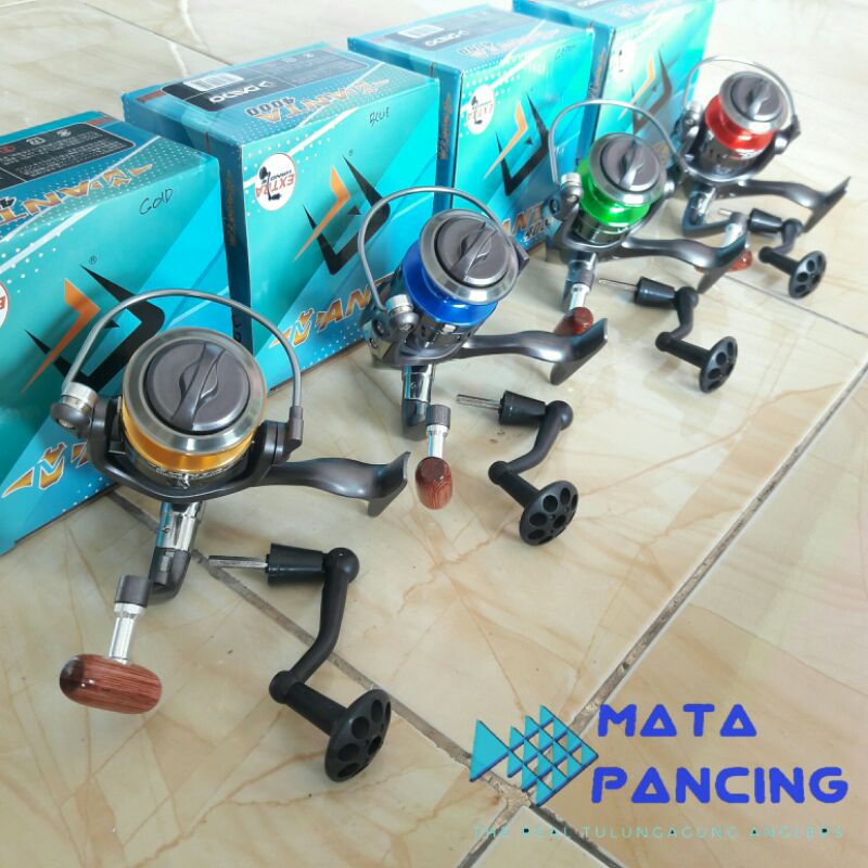 Reel daido manta 1000 2000 3000 4000 6000 free handle