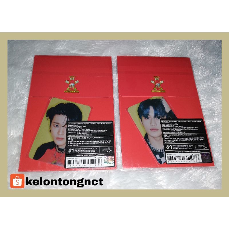 [READY] HOT SAUCE POP UP CARD JENO MARK SEALED