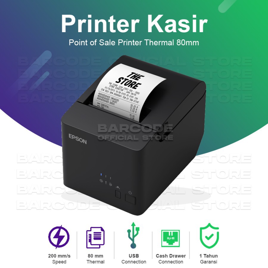 Jual Printer Thermal Epson Tm T82x Tmt82x Tmt 82x Port Usb Lan Serial Shopee Indonesia 9991