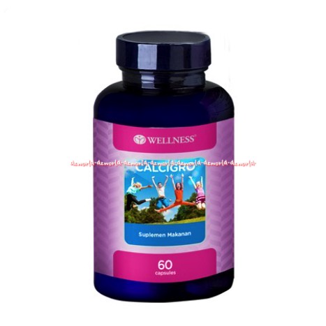 Wellness Calcigro 60Kapsul Obat Untuk Penyerapan Kalsium Tulang Gigi Well Ness