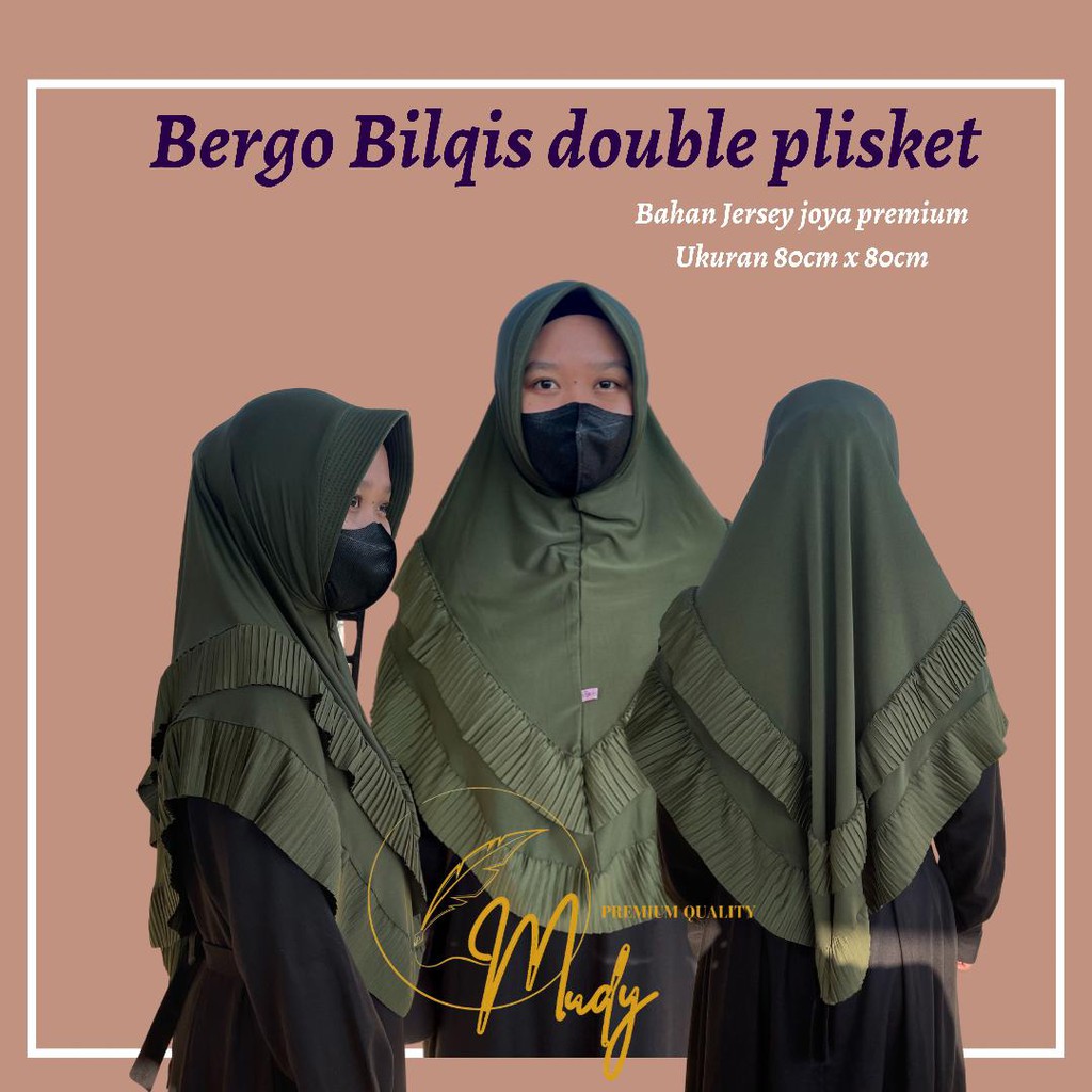 ECER//Bergo Instant BILQIS//Jersey Zoya//mudymudy