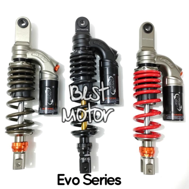 Shockbreaker/ Shock KTC EVO Series New Original Beat Vario Mio Scoopy Xeon Genio Fazzio 310mm 330mm