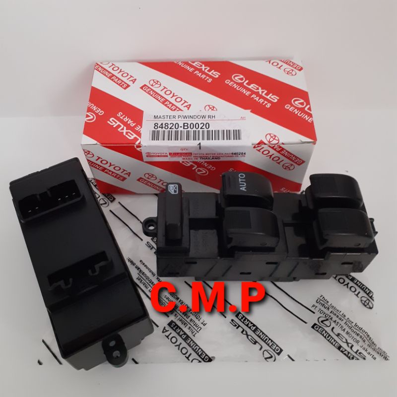 SAKLAR POWER WINDOW PUSAT/MASTER POWER WINDOW TOYOTA AVANZA XENIA 2004/2005/2006/2007/2008/2009/2010