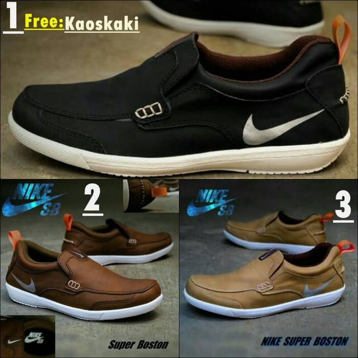 Sepatu Nike Slip On Boston Casual Pria Original Vietnam GratisKaoskaki