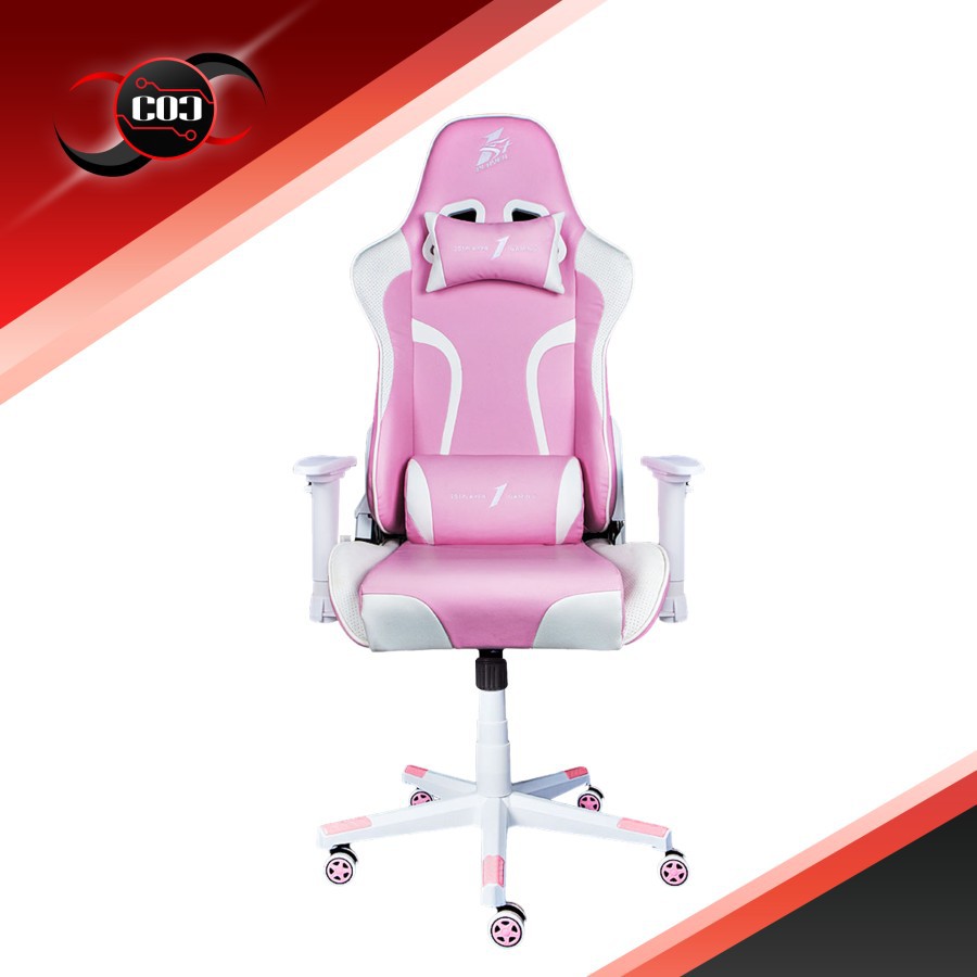 1STPLAYER GAMING CHAIR FD-GC1 - PINK WHITE