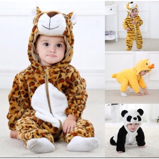 HQ Animal Jumpsuit Pajamas for Toddlers Baju  Tidur  