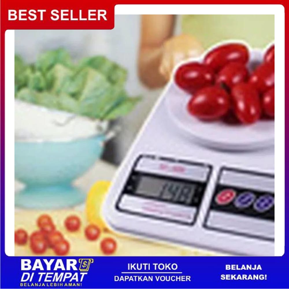 TIMBANGAN DAPUR TIMBANGAN KUE TIMBANGAN DIGITAL SF-400 MAX 10 KG FF