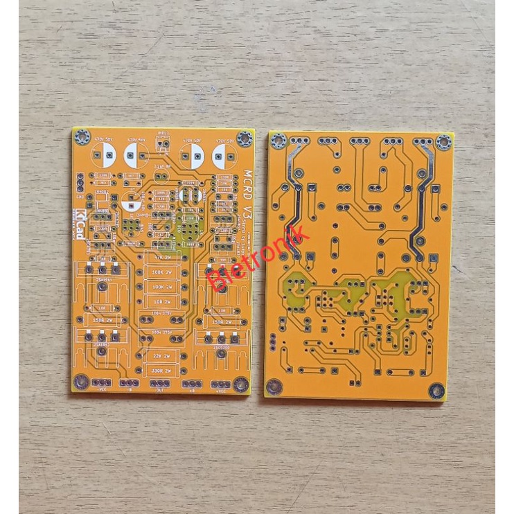 PCB Ampli MCRD V3 Dauble Layer