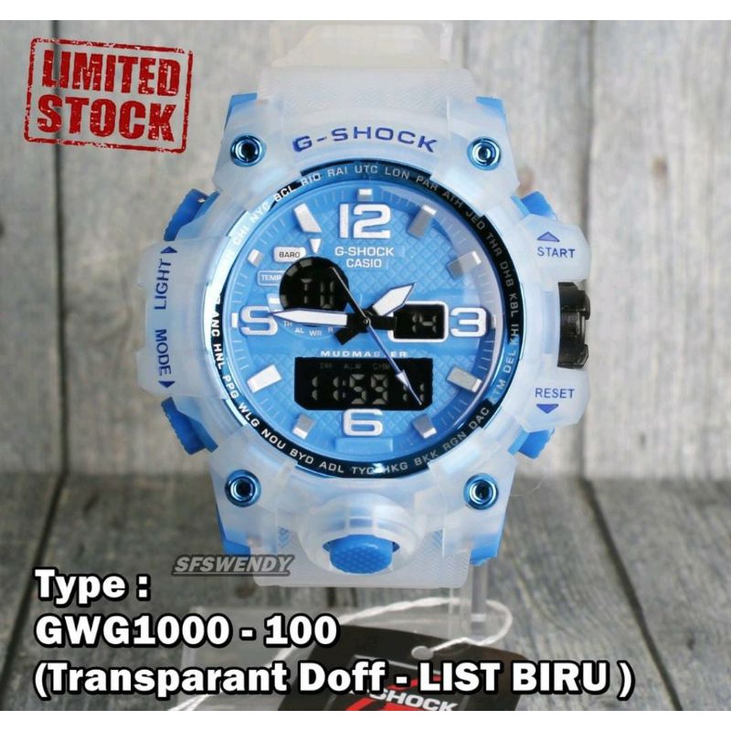 Jam Tangan Gwg1000 Transparan Jam Tangan_G_Shock_Jam Tangan Anti Air Jam Tangan Pria Sporty Kasual