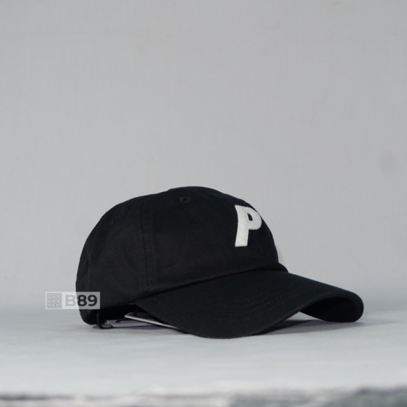 TOPI PALACE P LOGO CAP HAT ORIGINAL - BLACK