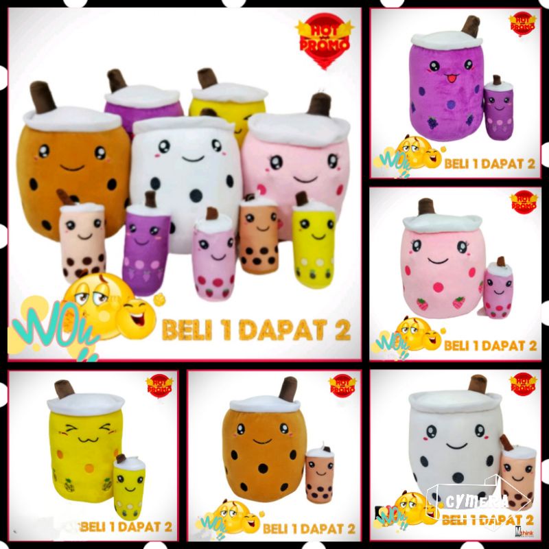 boneka Boba beli 1 dapet 2 ukuran 30cm,Boba beranak,boneka Boba 30cm,mainan anak,boneka Boba beli 1 