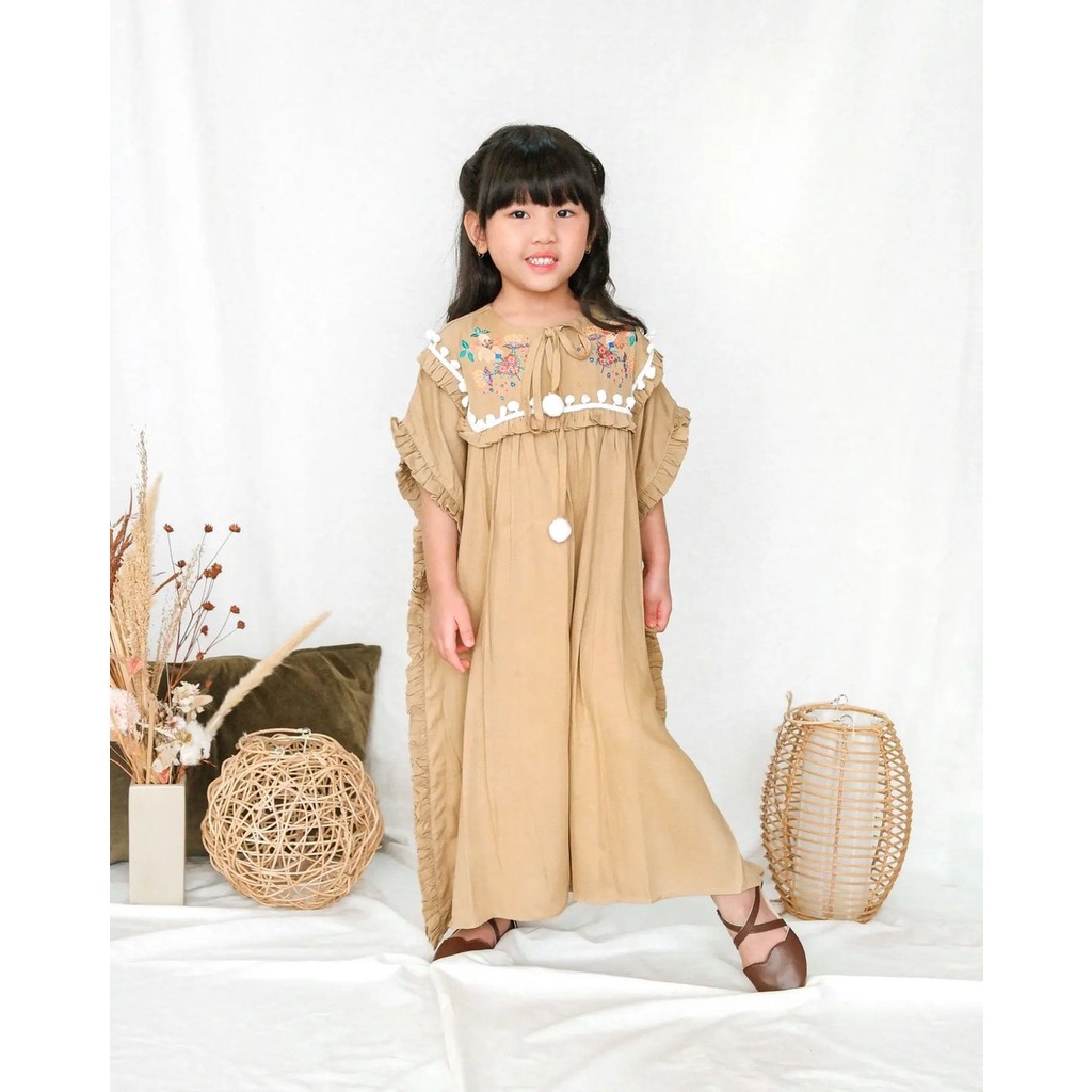 Hunny Bunny Rafifa Kaftan Dress Anak