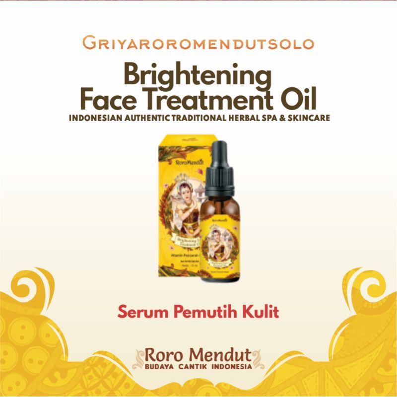 Keranjang Belanja Serum Pemutih Wajah Brightening FTO Griya Roro Mendut Skincare Solo