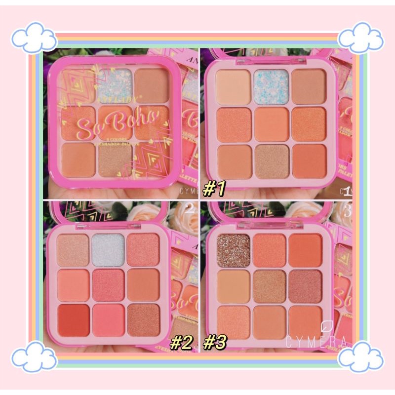 PROMO!!!EYESHADOW 9 WARNA ULTRA NUDE ANYLADY 841B/941/941B