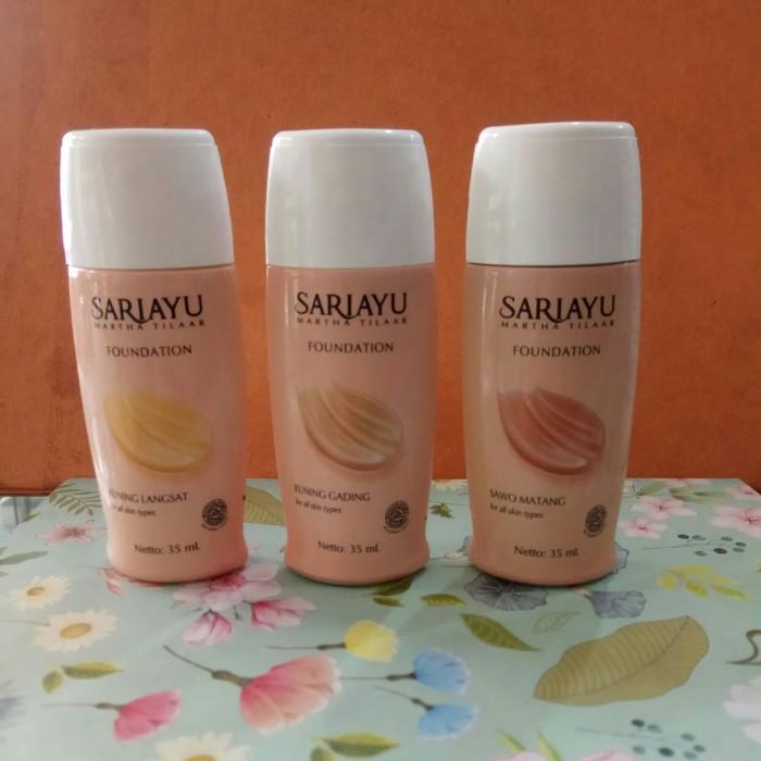 Foundation Sariayu Original 35ML - Alas Bedak Sariayu