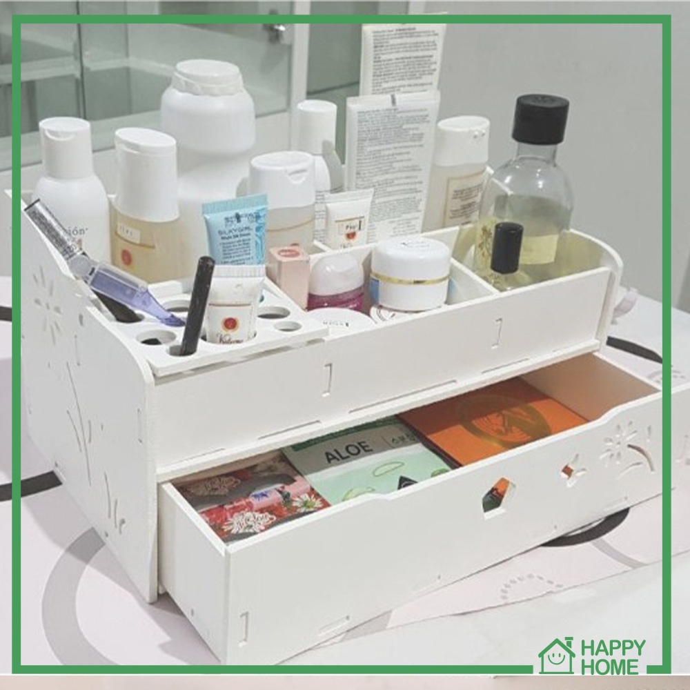 Rak Kosmetik Tempat Makeup Tempat Penyimpanan Serbaguna kotak mek up organizer box