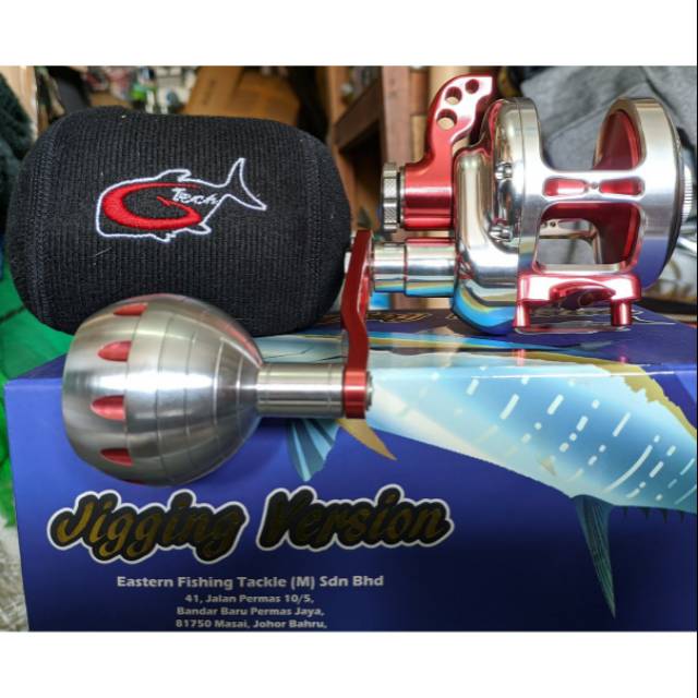 Reel G Tech Jigging Version 201 9 Plus 2 Ball Bearings