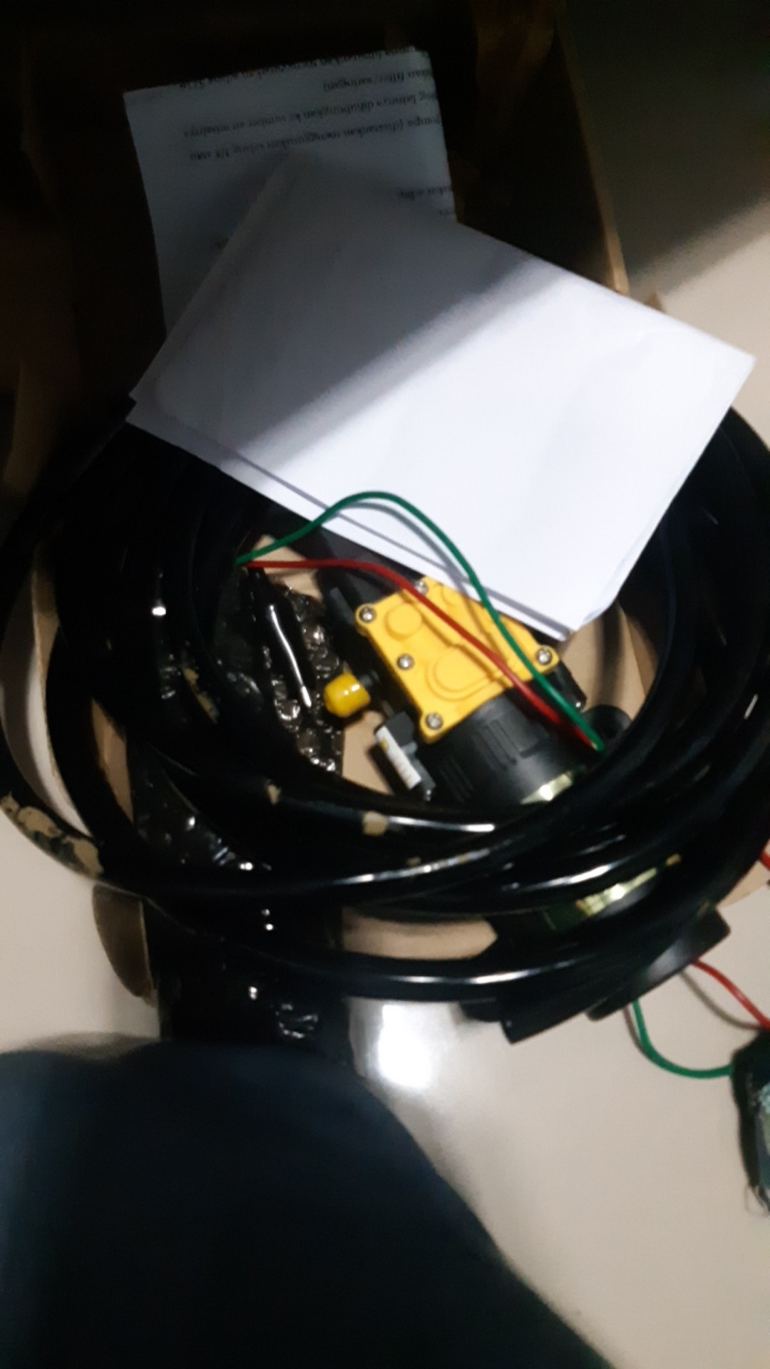 Selang High Pressure Hitam Bisa Untuk Pompa Dc