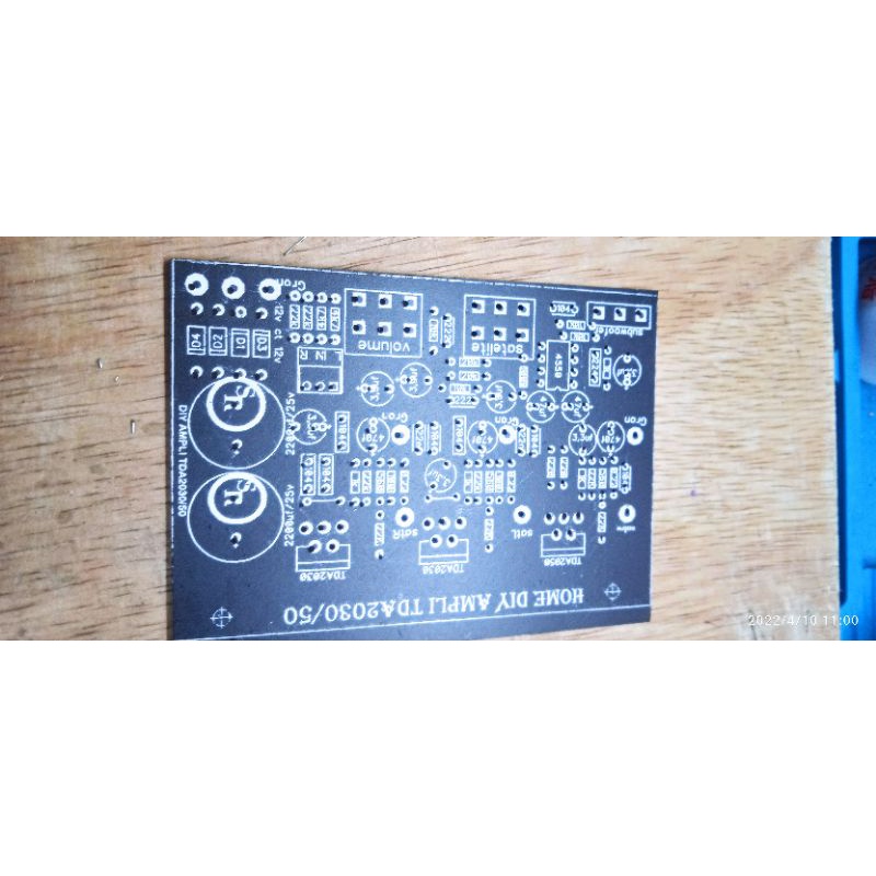PCB ampli 2. 1tda2030/50