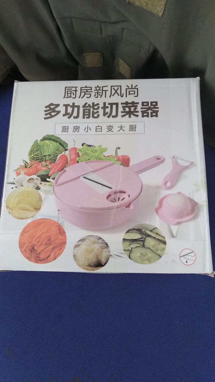 Linus Alat Pemotong Sayuran Serbaguna Multifungsi 12 In 1 Peralatan Dapur Lengkap