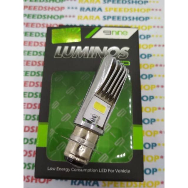 LAMPU UTAMA LED LUMINOS 2SISI WARNA PUTIH