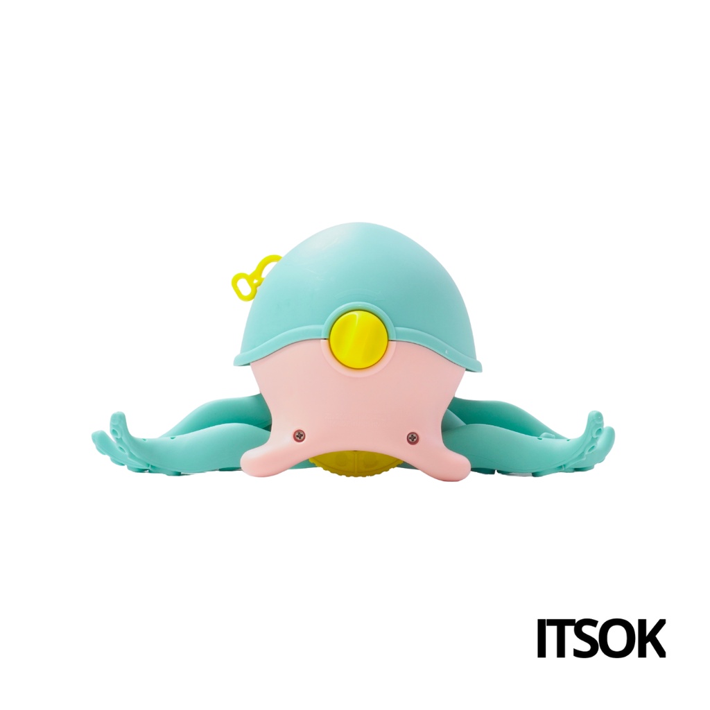 ITSOK Mainan Gurita Octopus / Kepiting Crab Bath Toys Beach Walking Toy Clockwork Toy