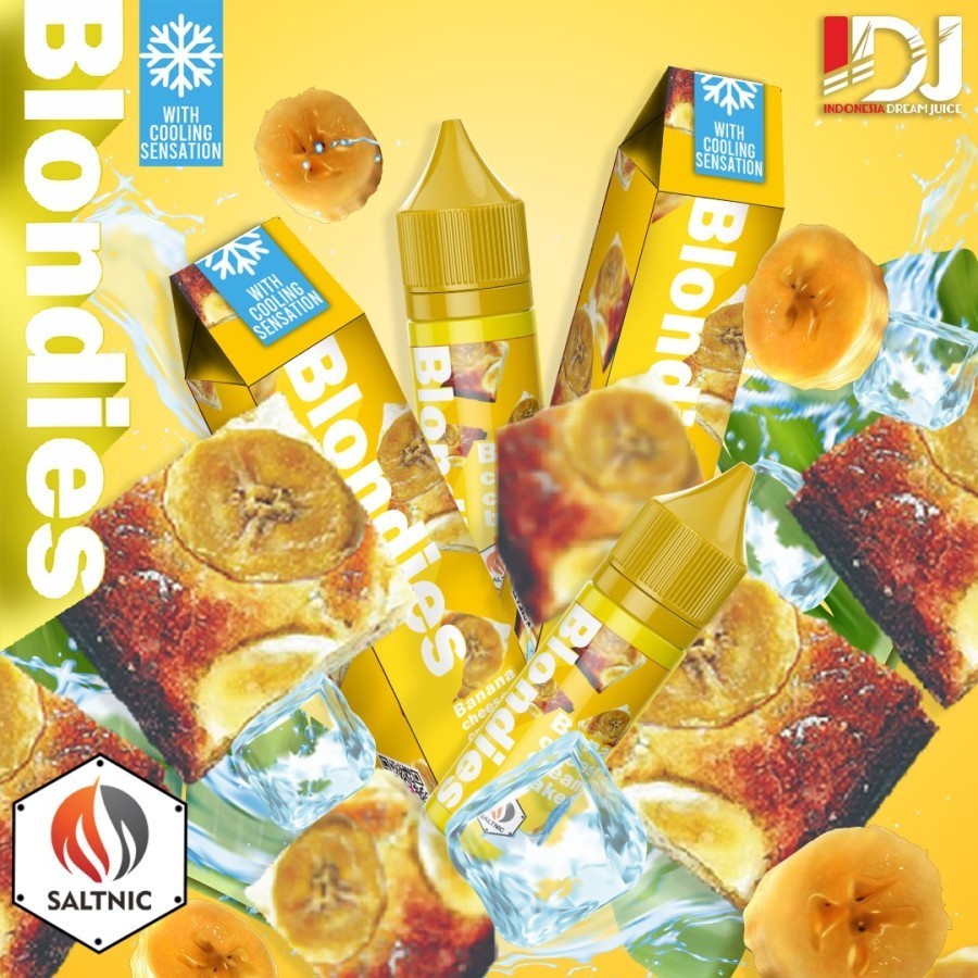 SALT BLONDIES V2 BANANA CHEESE BY IDJ 25MG 15ML