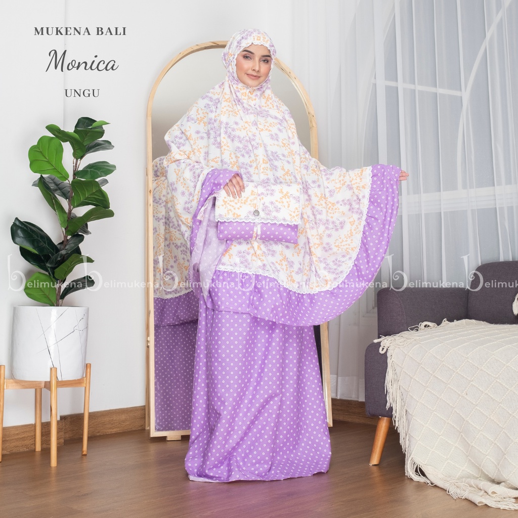 Mukena Dewasa Rayon Bali Monica