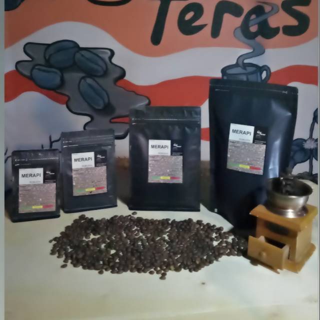 

Kopi Teras, Kopi Robusta-100 Gram