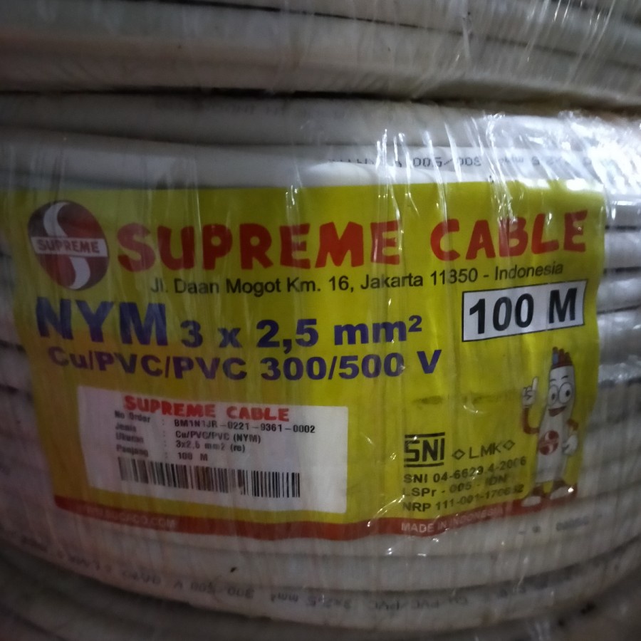 kabel nym 3x2.5 supreme 100m