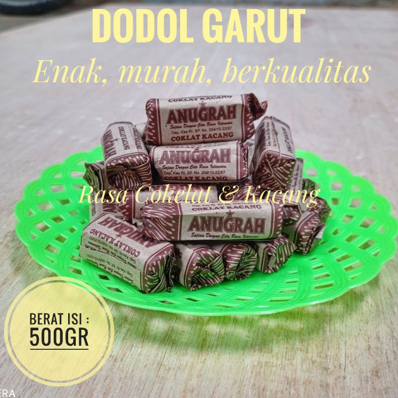 

DODOL GARUT RASA KACANG COKELAT Berat isi : 250gr