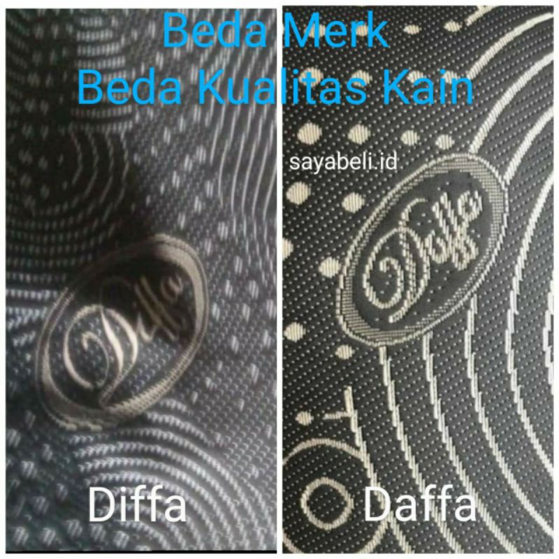 [1 PCS JUMBO] BANTAL/ GULING DAFFA BLACK SERIES JUMBO 1.100 GRAM